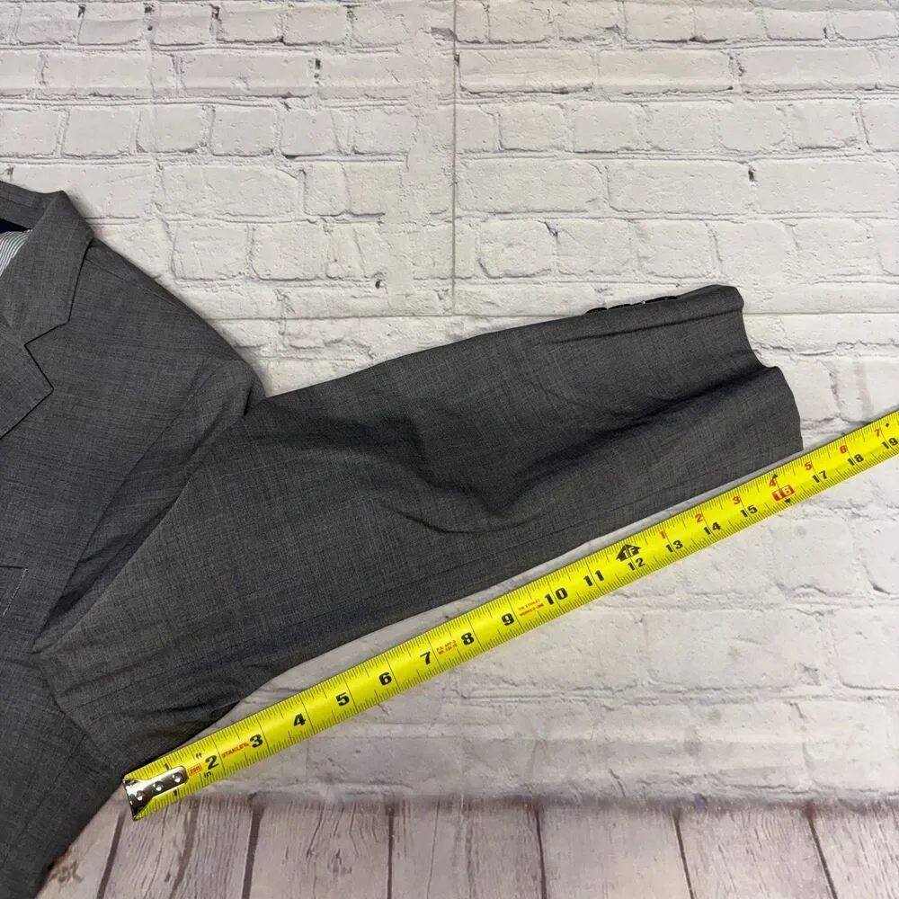 Brook Brothers Explorer Fitzgerald Fit Blazer Jacket Size 43L Wool Blend C085 27